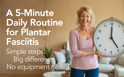 A 5-Minute Daily Routine for Plantar Fasciitis