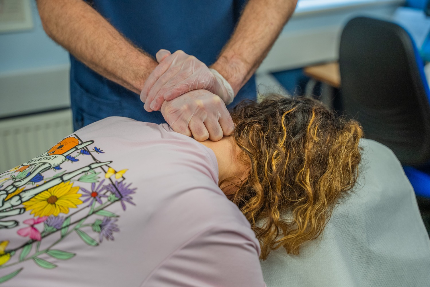 Neck pain and stiffness