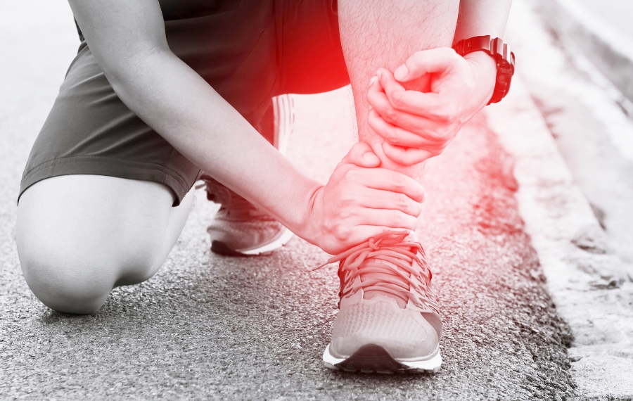 ankle sprains and strains injuries